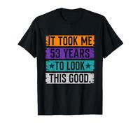 It Took Me 53 Anni Compleanno Uomo Vintage 53 Compleanno Maglietta