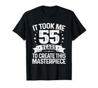 It Took Me 55 Years Masterpiece Regalo 55 Anni Compleanno Maglietta