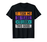 It Took Me 56 Anni Compleanno Uomo Vintage 56 Compleanno Maglietta