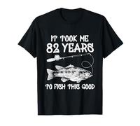 It Took Me 82 Anni Compleanno Pesca Vintage 82 Anni Regalo Maglietta