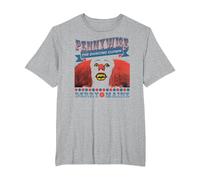 IT TV Mini Series The Dancing Clown Maglietta, Uomo Taglie Grandi, Grigio Melange, 5X Tall