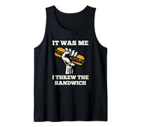 It Was Me I Threw The sandiwch, Free DC Protest Fist Humor Canotta