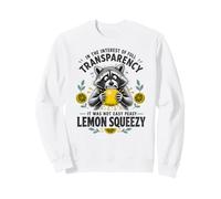 It Was Not Easy Peasy Lemon Squeezy - Divertente Procione Felpa