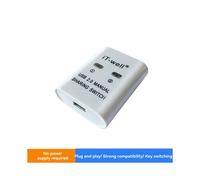 IT-Well USB Printer HUB 2 Port Printing Switcher Box 2 Input 1 Output Cable Splitter for 2 Computers Share Printer White