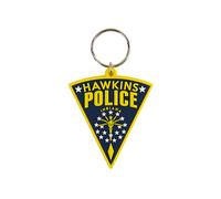 AMBROSIANA Portachiavi Gomma (Hawkins Police Patch)