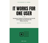 It Works for One User: The Operator's Playbook for Surviving the Crowd, the Bill, and the Attacker Your Demo Never Met, Without an Ops Team