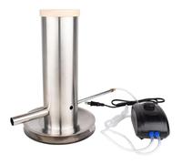 ITA Generatore fumo freddo in acciaio inox per stufe a legna e affumicatori | Generatore per affumicatura fredda di pesce, carne e formaggio