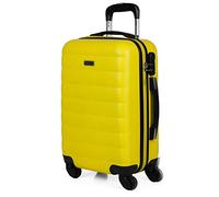 ITACA - Valigia Bagaglio a Mano 55x40x20 - Trolley Bagaglio a Mano, Trolley Cabina, Valigie, Trolley 55x40x20, Giallo