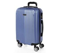 ITACA - Valigia Bagaglio a Mano 55x40x20 - Trolley Bagaglio a Mano, Trolley Cabina, Valigie, Trolley 55x40x20, Blu zaffiro