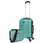 ITACA - Valigia Bagaglio a Mano 55x40x20 - Trolley Bagaglio a Mano, Trolley Cabina, Valigie, Trolley 55x40x20, Acquamarina
