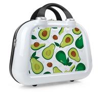 ITACA - Beauty case da viaggio - Beauty case rigido da donna - In materiale leggero e resistente. Astuccio trucco donna rigido giovanile., Bianco