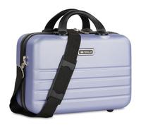 ITACA - Beauty Case da Viaggio per Donna e Uomo in ABS - Valigia Rigida con Maniglia Superiore e Tracolla Regolabile - Elegante e Portatile, Marca ITACA, Colore Malva