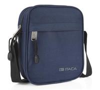 ITACA - Borsa Uomo - Borsa a Tracolla Uomo. Borsello Uomo Tracolla - Marsupio Uomo Tracolla in Poliéster - Borsa Tracolla Uomo con Cinturino Regolabile, Marino