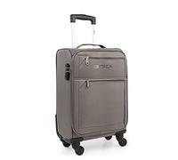 ITACA - Reiskoffer Set 4 wielen Trolley poliestere EVA Uitschuifbaar. Bestand in licht. Handgrepen in hangslot. Little Ryanair, Medium Large, Antraciet, Trolleycabine