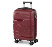 ITACA - Valigia 55x40x20 Trolley Bagaglio a Mano. Valigie e Trolley per i Tuoi Viaggi in Cabina. Trolley Bagaglio a Mano, Granata