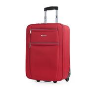 ITACA - Valigia 55x40x20 Trolley Bagaglio a Mano. Valigie per i Tuoi Viaggi in Cabina. Trolley Bagaglio a Mano. Materiale EVA Polyester Resistente e Super Leggero, Rosso
