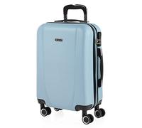 ITACA - Valigia Bagaglio a Mano 55x40x20 - Trolley Bagaglio a Mano, Trolley Cabina, Valigie, Trolley 55x40x20, Blu chiaro