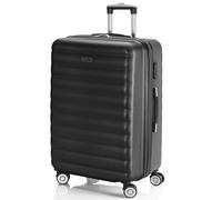 ITACA - Valigia Da Stiva Rigida Valigia Espandibile - Trolley Grande Con Ruote, Valigia 23kg Per Viaggi, Trolley Da Stiva Resistente. Lucchetto a Combinazione, Antracite