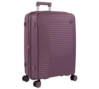 ITACA - Valigia Media da Viaggio Rigide. Trolley Medio con 4 Ruote Materiale PP Valigia Media Rigida in Offerta Resistente e Super Leggero - Robusta Valigia 20 kg TSA, Viola