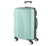 ITACA - Valigia Media da Viaggio Rigide. Trolley Medio con 4 Ruote Materiale PP Valigia Media Rigida in Offerta Resistente e Super Leggero - Robusta Valigia 20 kg TSA, Menta