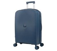ITACA - Valigia Media da Viaggio Rigide. Trolley Medio con 4 Ruote Materiale PP Valigia Media Rigida in Offerta Resistente e Super Leggero - Robusta Valigia 20 kg TSA, Blu