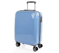 ITACA - Valigie da viaggio per bambini. Valigia media e valigia da cabina con trousse Resistente e leggero con combinazione di lucchetto 702600B, blu, 55 cm + 35 cm, GIOVANILE