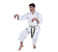 Itaki Karategi Performance Kata, Cotone 100%, Gr. 370/380mq., Uniforme Bianca per Karate, Aikido, Ju Jitsu (3 (Altezza 160 cm))