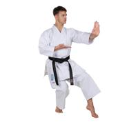 Itaki Karategi Performance Kata, Cotone 100%, Gr. 370/380mq., Uniforme Bianca per Karate, Aikido, Ju Jitsu (5½ (Altezza 185 cm))