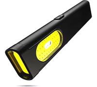 ITAL - Torcia LED multifunzione T7 ricaricabile USB-C con 6 modalità di illuminazione COB - Luce portatile compatta e resistente per lavori domestici, officina, campeggio e attività all'aperto