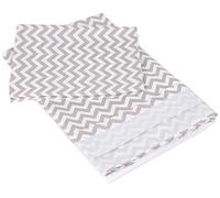 Italbaby 020.1006-004 COMPLETO LETTINO DA 3 PEZZI ZIGZAG TORTORA