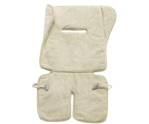 Italbaby 050.0030-06 Double Face Copriseduta per Passeggino, Spugna, Universale, Beige