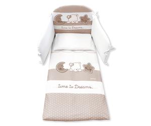 ITALBABY - Completo Sfilabile Pony - Teddy Bear Tortora