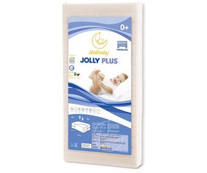 ITALBABY - Materasso Jolly Plus 60x125 cm per Lettino - Bianco