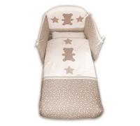 Italbaby Piumone lettino set 4 pz STELLINE Grey 120 95 97