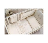 Italbaby pony Happy Family set di biancheria da letto, colore: Avorio/Bianco, pezzi