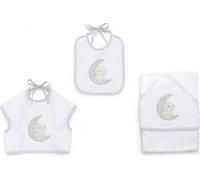Italbaby Set bavaglini 3 pz MOON Grey 15 5020 408