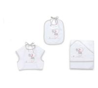 ITALBABY - Kit 3 pezzi spugna - Bear Grigio