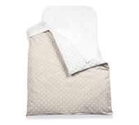 Italbaby Set culla piumino con sacco NEXT2ME FOREVER Pois tortora 040 1240 883