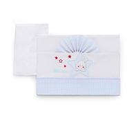 Lenzuola carrozzina Italbaby 15.3010.202 Star Set culla 3 pz