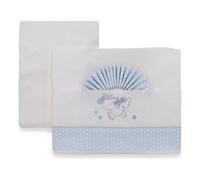 Italbaby Set lenzuola lettino completo 3 pz UNICORN Azzurro 015 2010 0502