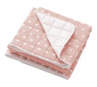 ITALBABY Trapunta Copriletto per bambini, misura cm 110x150, in cotone Starlette Rosa. Made in Italy
