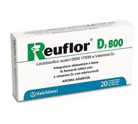 ItalChimici Reuflor D3 800 Integratore Alimentare 20 Compresse