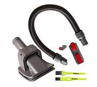 Italdos Spazzola per Peli Cane Gatto Compatibile per Dyson V11 V10 V8 V7 Spazzola Aspira Peli Animali Domestici con Adattatore e Convertitore + 2 Spazzolini