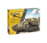 Italeri IT0211 TIGER ELEFANT KIT 1:35 Modellino