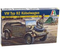Italeri: modello militare VW Typ 82 Kübelwagen in scala 1:35
