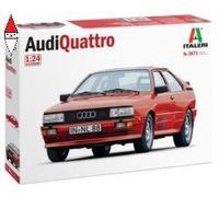Modello in plastica Audi Quattro