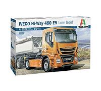 Italeri Kit Modellismo Auto 1:24 Iveco Hi-Way 480 E5 Basso Tetto 3928