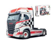 ITALERI 1/24 IVECO S-WAY ABARTH SHOW TRUCK KIT MODELLINO CAMION STATICO DIECAST