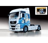 ITALERI 1/24 KIT CAMION MAN TGX XXL WOLF TRANSPORTER MODELLINO STATICO DIECAST