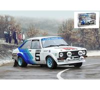 ITALERI 1/24 KIT FORD ESCORT MKII RALLY MONTECARLO 1979 MODELLINO STATICO